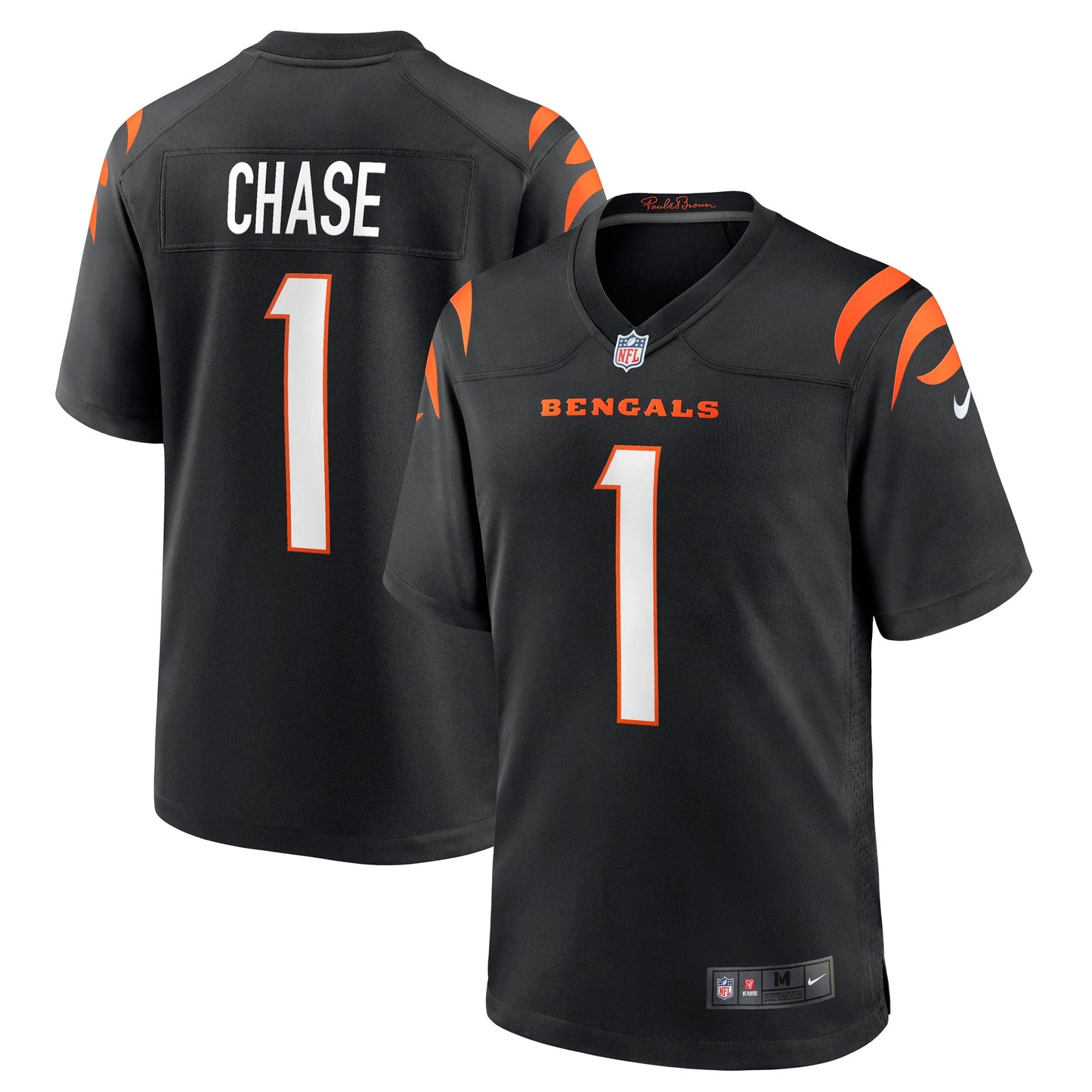 Ja'Marr Chase Cincinnati Bengals Nike Game Jersey - Black