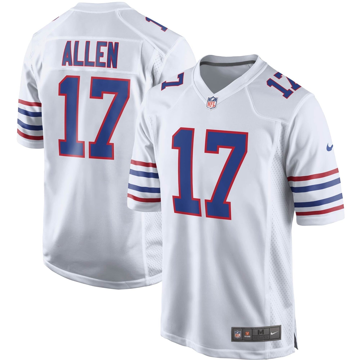 Men's Nike Josh Allen White Buffalo Bills Alternate Game Player Jersey
