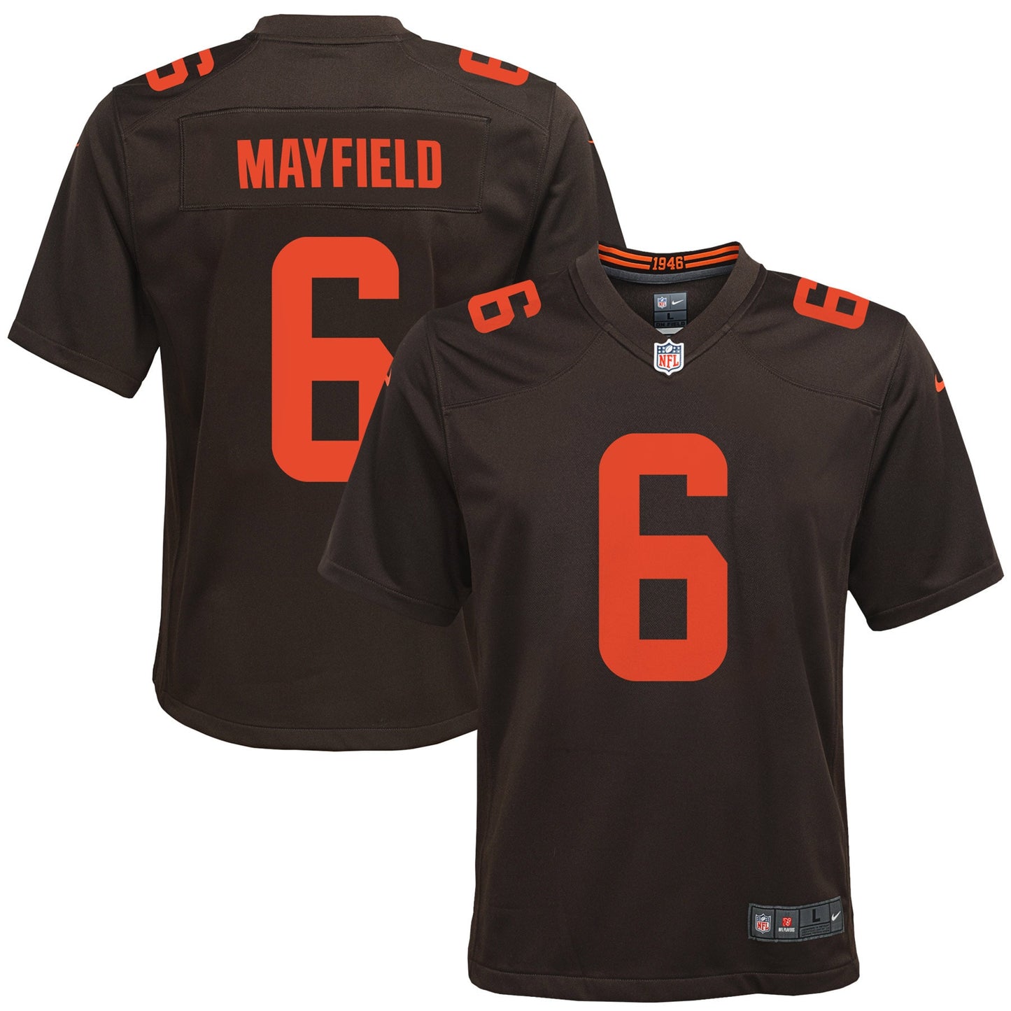 Baker Mayfield Cleveland Browns Nike Youth Alternate Game Jersey - Brown