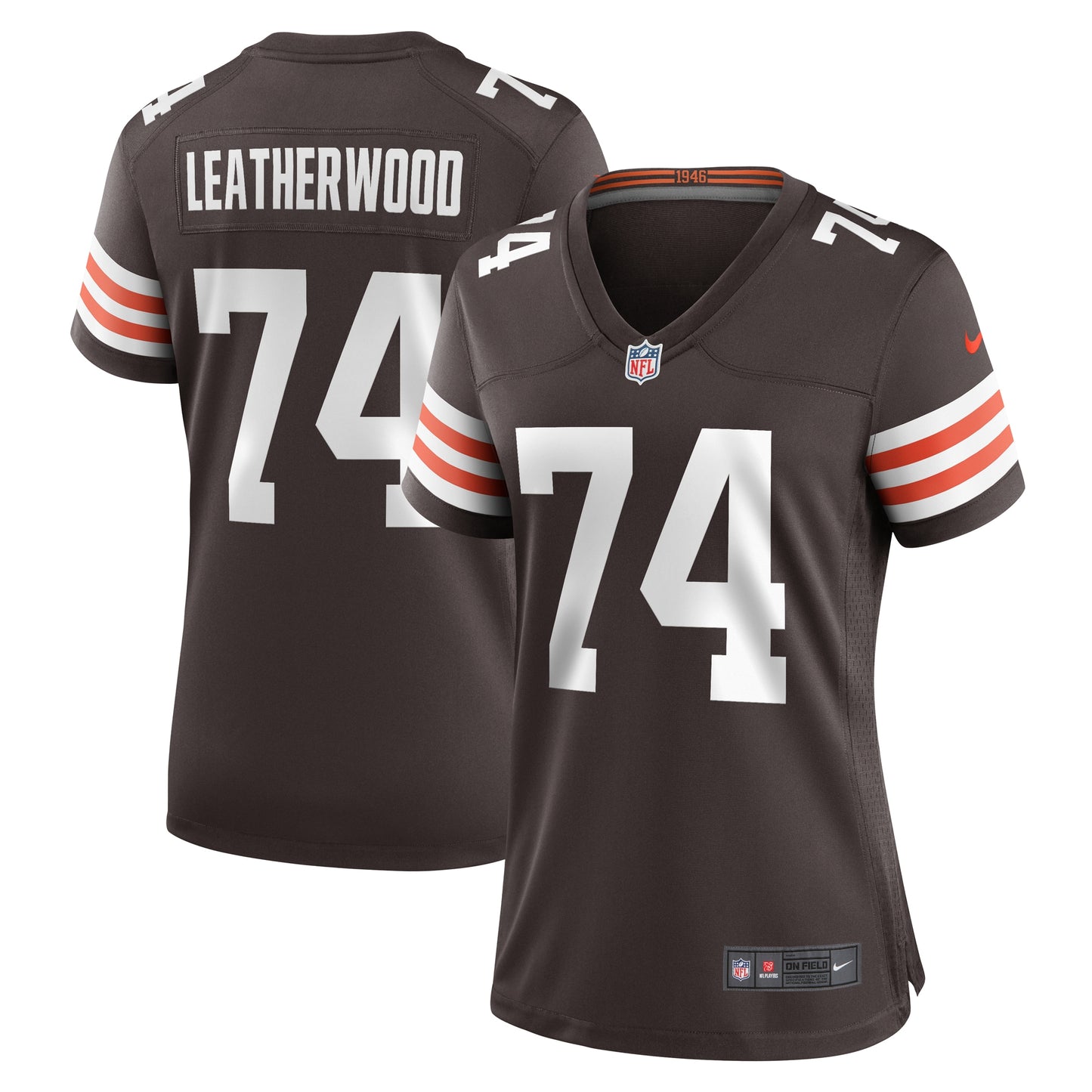 Alex Leatherwood Cleveland Browns Nike Women's Team Game Jersey - Brown