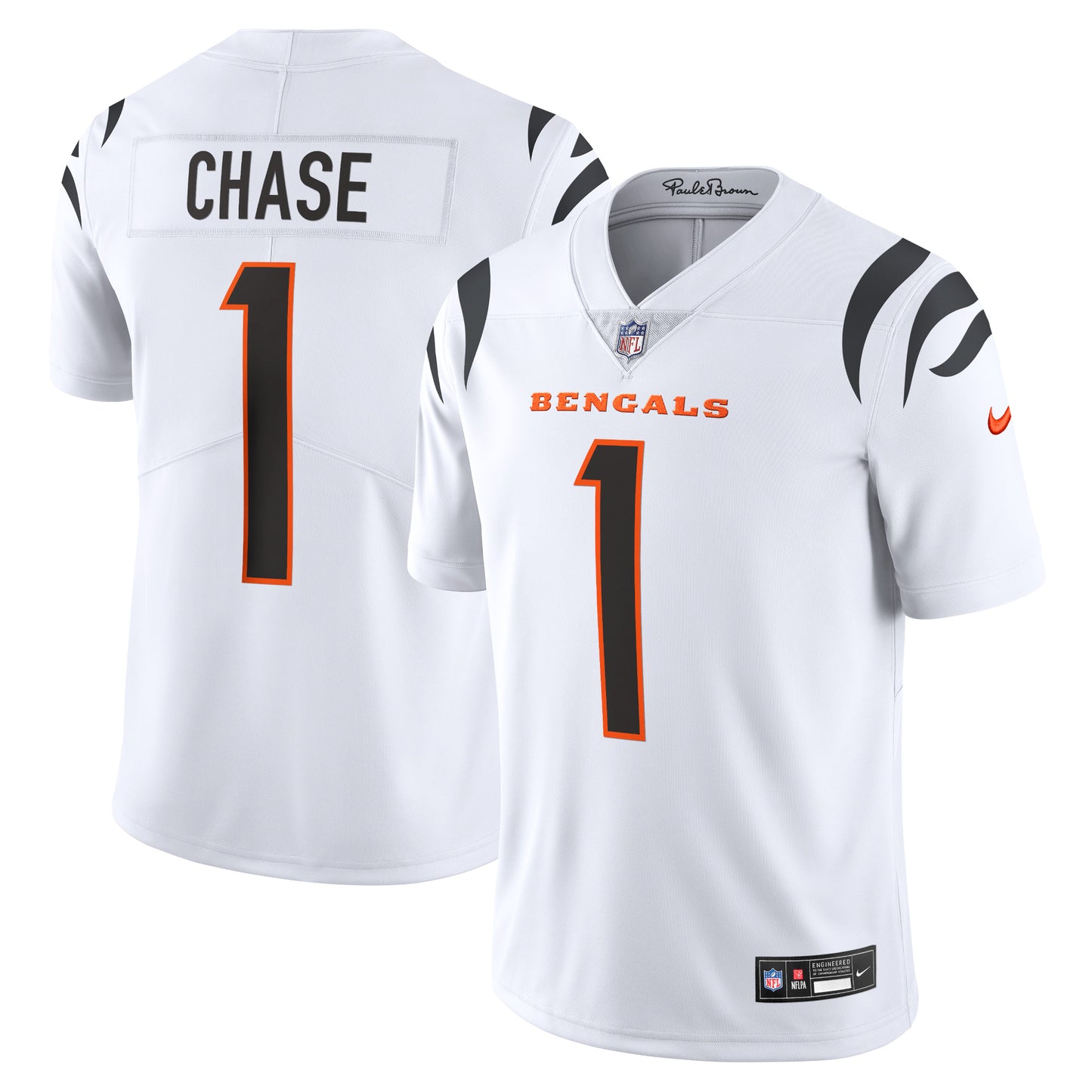 Ja'Marr Chase Cincinnati Bengals Nike Vapor Untouchable Limited Jersey - White